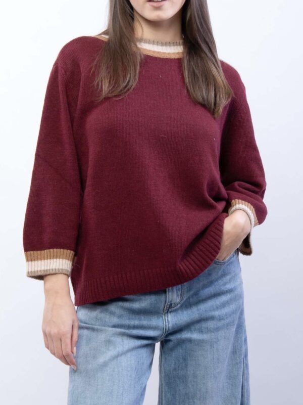 Maglione misto lana e cashmere