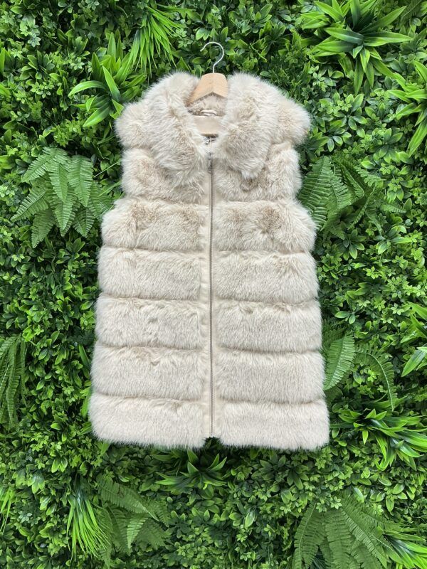 GILET PELLICCIA DONNA