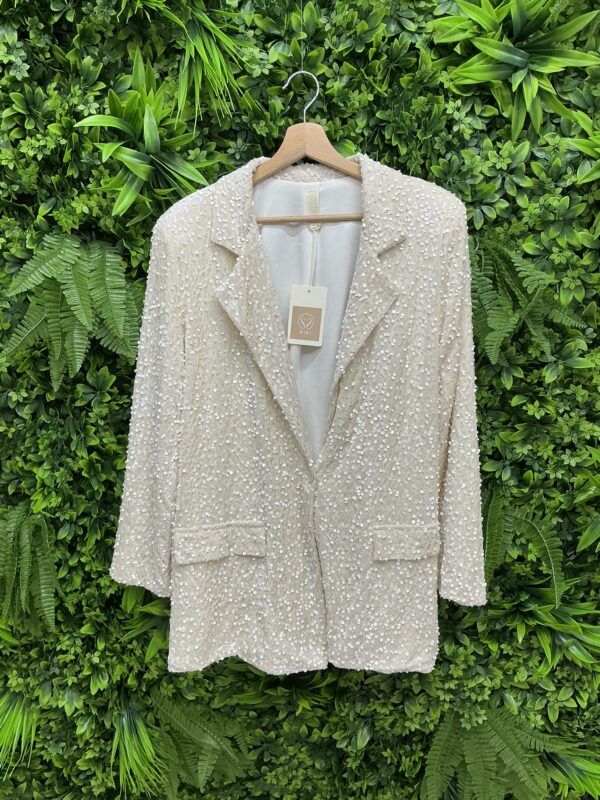 BLAZER PAILLETTES DONNA