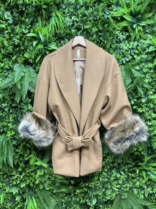 CAPPOTTO PELLICCIA DONNA