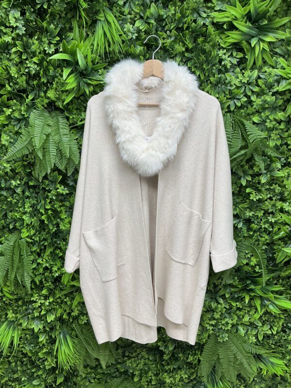 CARDIGAN PELLICCIA DONNA