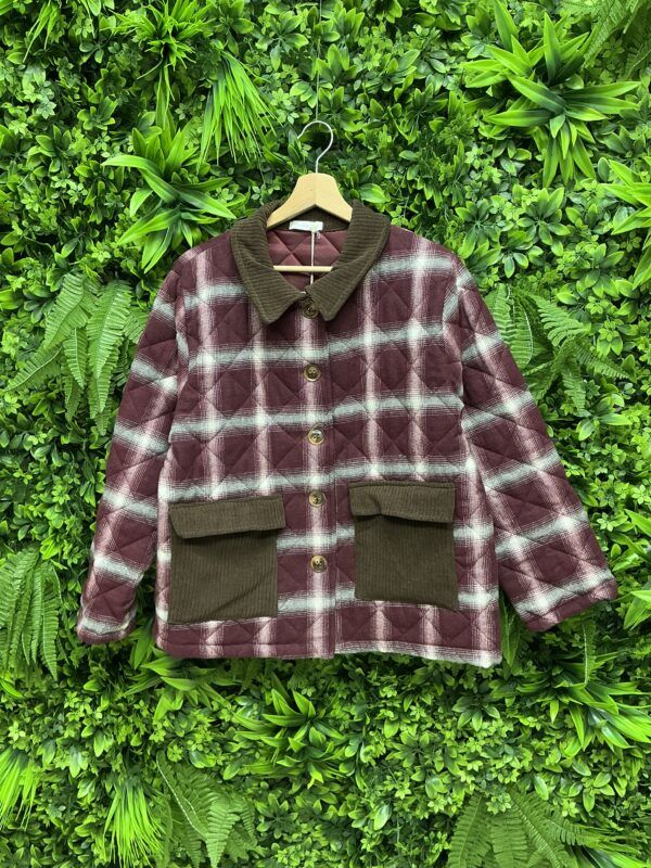 GIACCA CAPPOTTO QUADRI DONNA