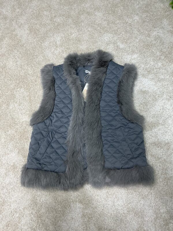 GILET PELLICCIA DONNA