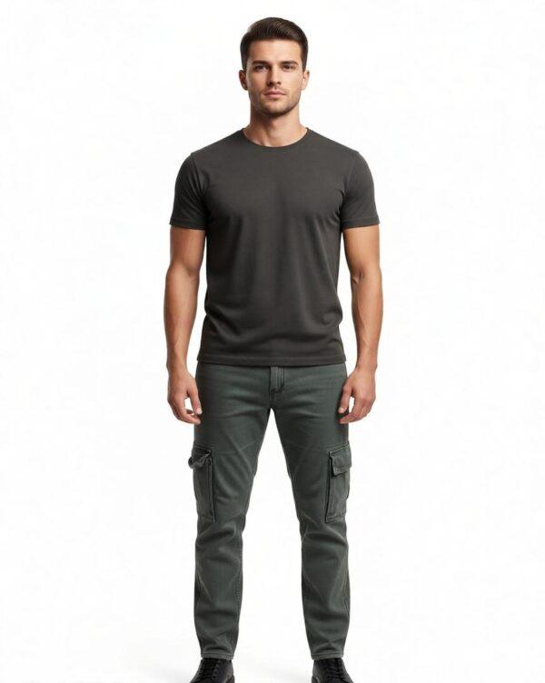 PANTALONE VERDE UOMO