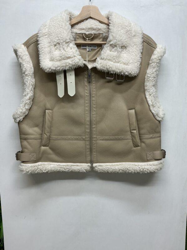 GILET ECOPELLE DONNA