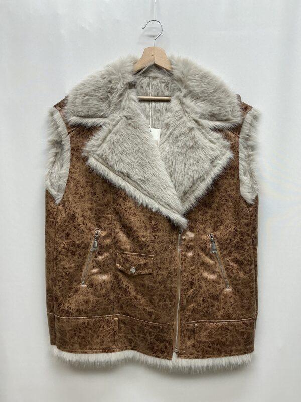 GILET PELLICCIA DONNA