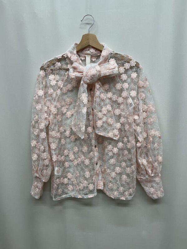 CAMICIA A PIZZO DONNA