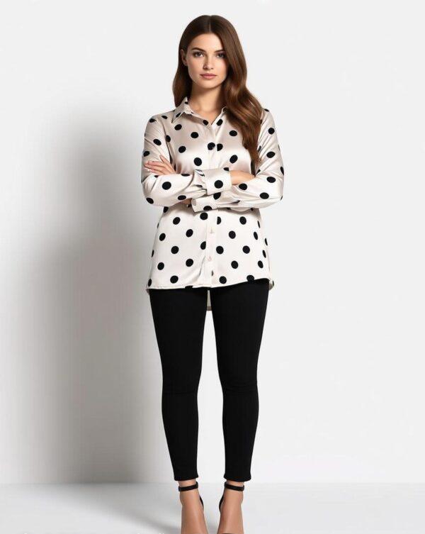 CAMICIA IN RASO DONNA