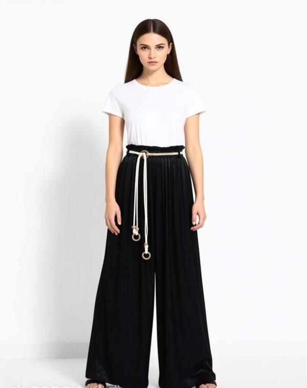 PANTALONE LARGO DONNA