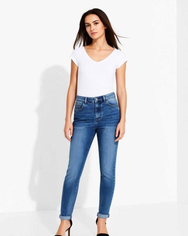 PANTALONE IN JEANS DONNA