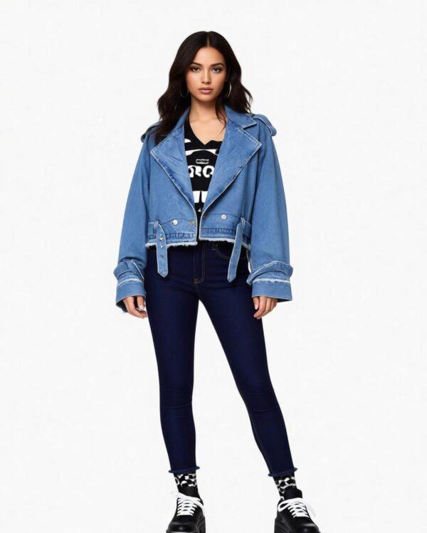 GIACCA IN JEANS DONNA