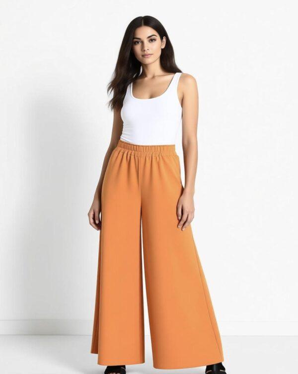 PANTALONE LARGO DONNA